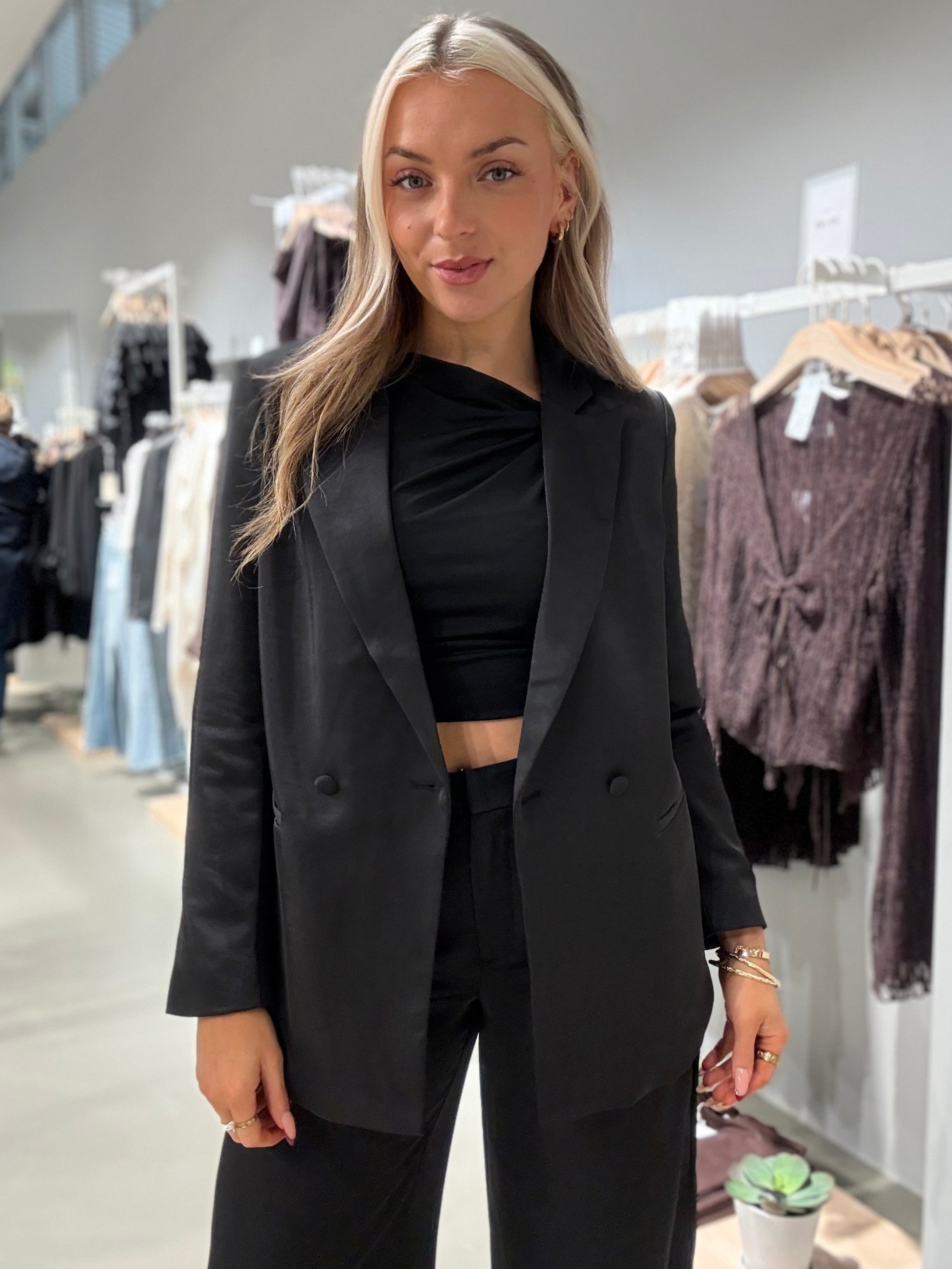 OBJCHILLI Blazer - Black